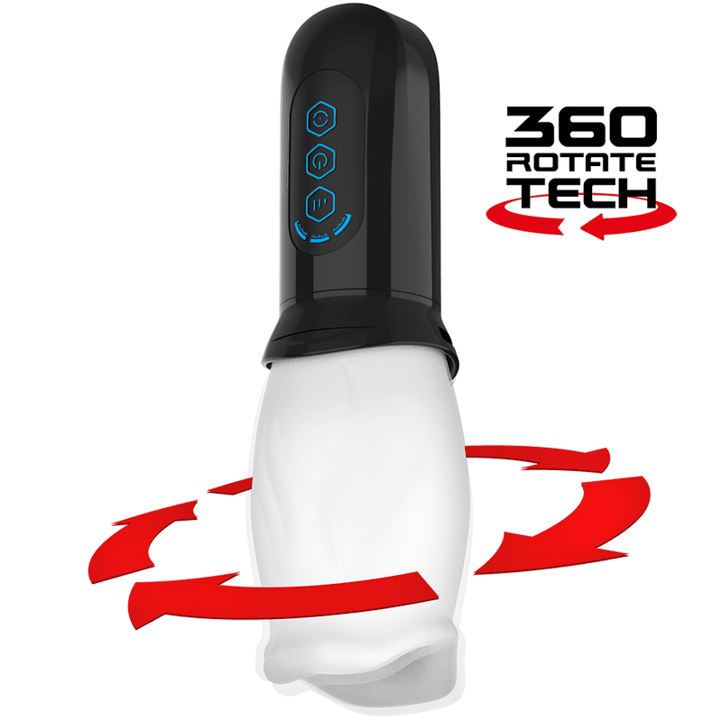 JAMYJOB SPINJOB MASTURBADOR CON ROTACION+LUBRICANTE BASE AGUA - Imagen 7