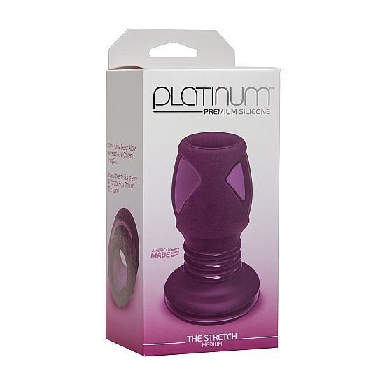 THE STRETCH PLUG ANAL MEDIANO ABERTURA MORADO