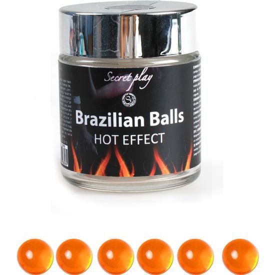 SECRET PLAY TARRO 6 BRAZILIAN BALLS EFECTO CALOR