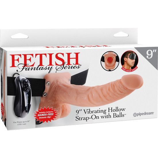 PENE REALISTICO VIBRADOR CON ARNÉS 24 CM
