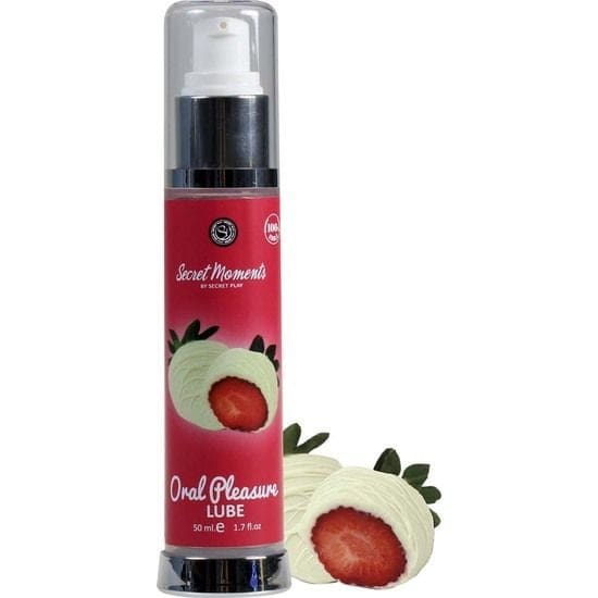 LUBRICANTE COMESTIBLE CHOCO BLANCO Y FRESA 50 ML.