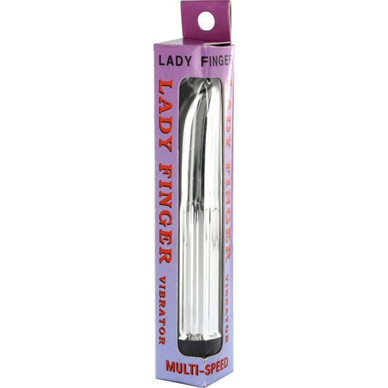 LADYFINGER MINIVIBRATOR SILVER