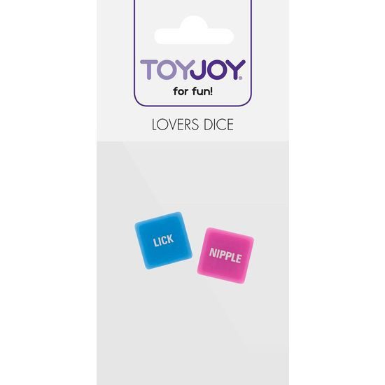 DADO DEL AMOR PARA LOS ENAMORADOS ROSA Y AZUL