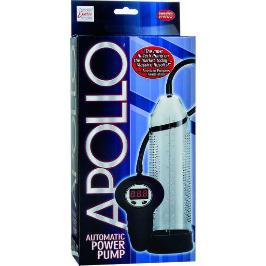 APOLLO BOMBA DE ERECCION DIGITAL TRANSPARENTE