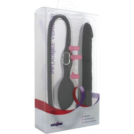 VIBRADOR HINCHABLE NEGRO