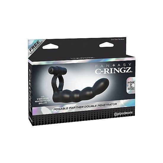FANTASY C-RINGZ ANILLO VIBRADOR DOBLE PENETRACIÓN