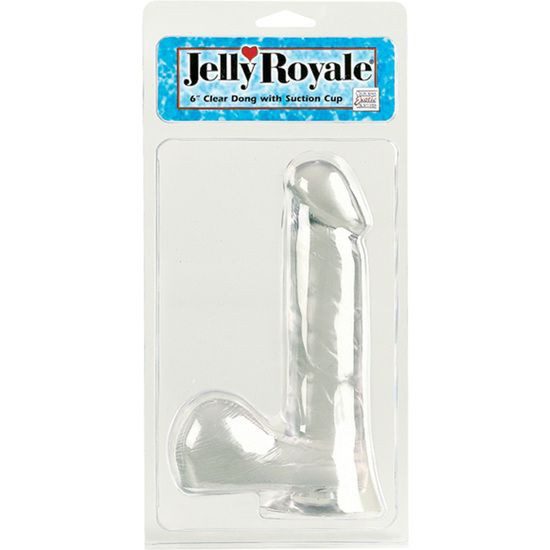 DONG DILDO REALÍSTICO TRANSPARENTE