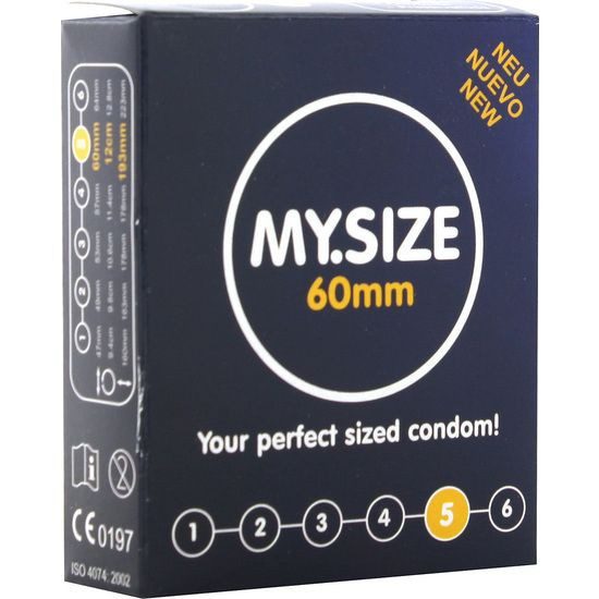MY SIZE PRESERVATIVOS 60 MM 3 UDS