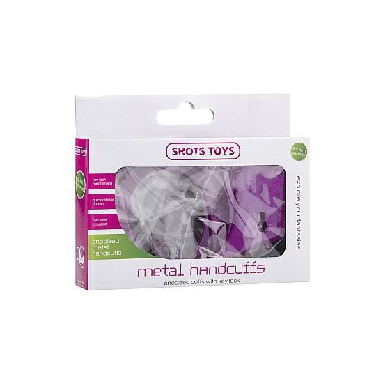 ESPOSAS DE METAL MORADO