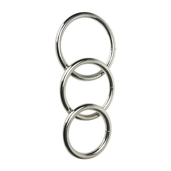 TRINE - SET DE ANILLOS METÁLICOS