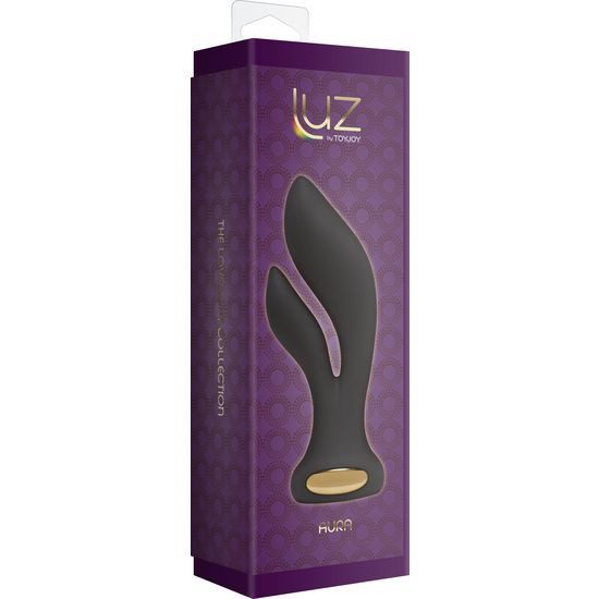 ZARE VIBRADOR DOBLE ESTIMULADOR NEGRO
