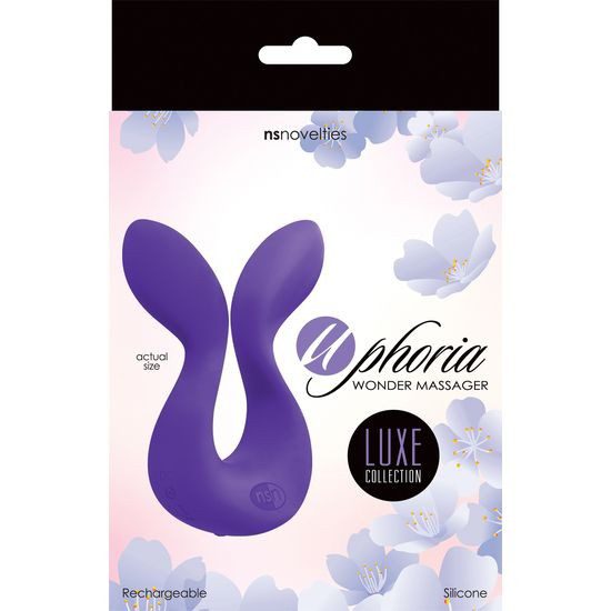 LUXE UPHORIA - VIBRADOR PARA PAREJAS MORADO