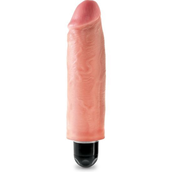 KING COCK 6 VIBRADOR STIFFY FLESH