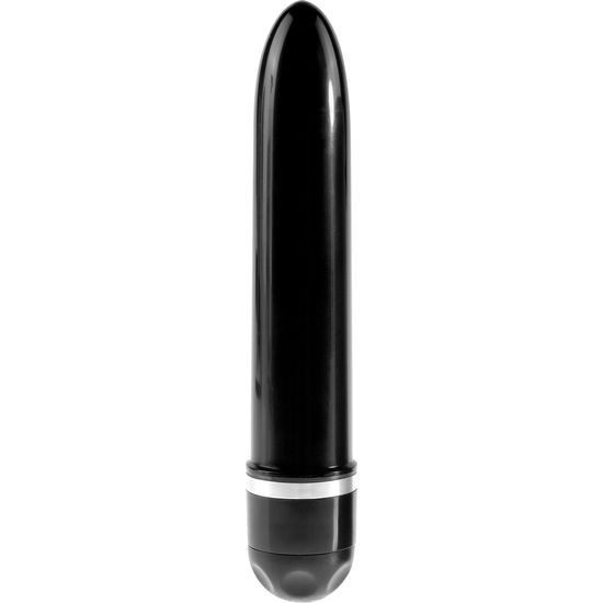 KING COCK 6 VIBR STIFFY NEGRO