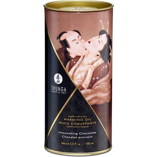 SHUNGA ACEITE EFECTO CALOR CHOCOLATE 100 ML