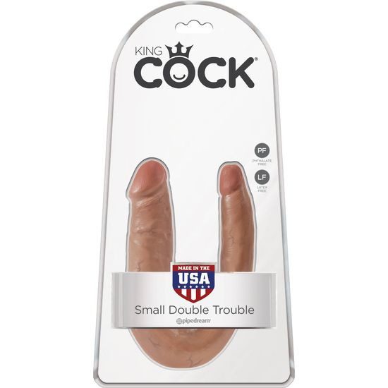KING COCK U SHAPED DOUBLE TROUBLE S