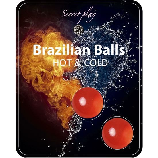 SECRET PLAY SET 2 BRAZILIAN BALLS FRÍO -CALOR
