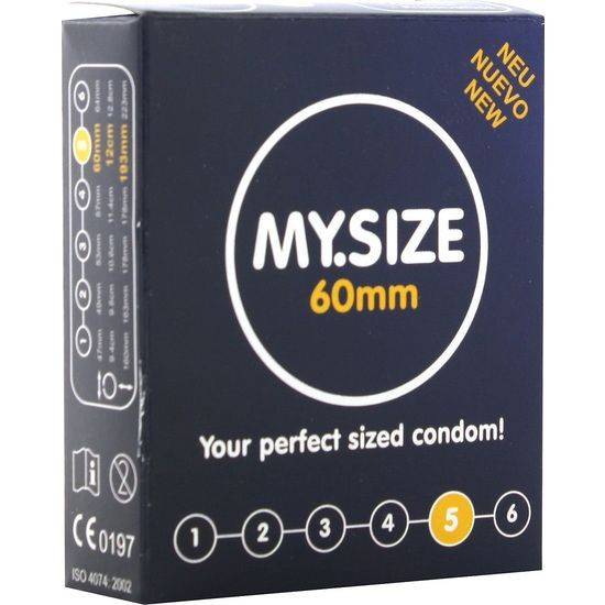 MY SIZE PRESERVATIVOS 60 MM 3 UDS