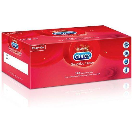 DUREX SENSITIVO SUAVE 144 UDS