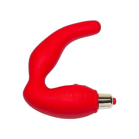NAUGHTY-BOY MASAJEADOR DEL PUNTO G MASCULINO 7 VELOCIDADES ROJO