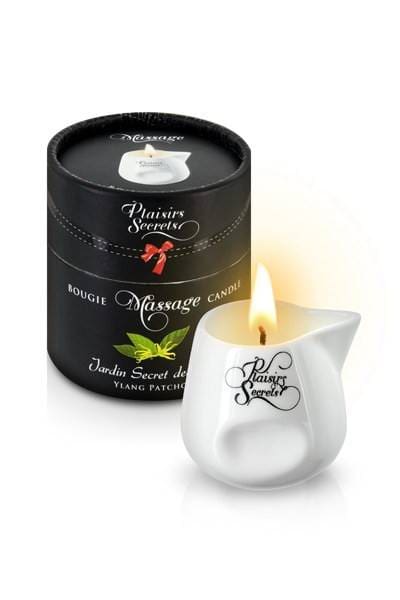 PLAISIRS SECRETS VELA MASAJE YLANG PATCHOULY 80 ML