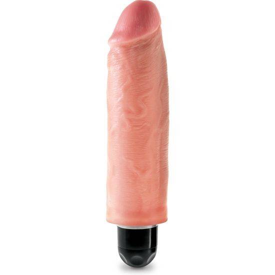 KING COCK 6 VIBRADOR STIFFY FLESH