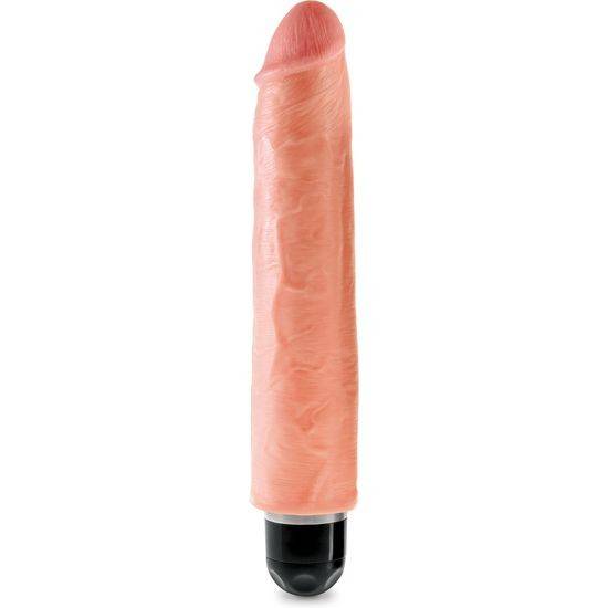 KING COCK 10 VIBRADOR STIFFY FLESH