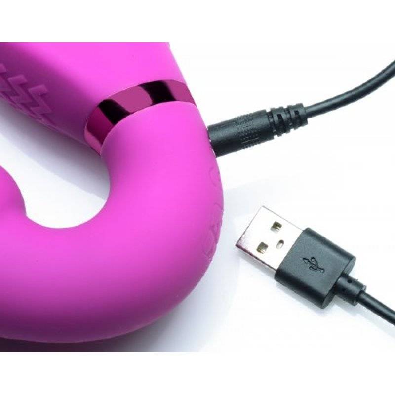 ARNES INFLABLE PARA MUJER USB VIBRADOR C/ MANDO ROSA