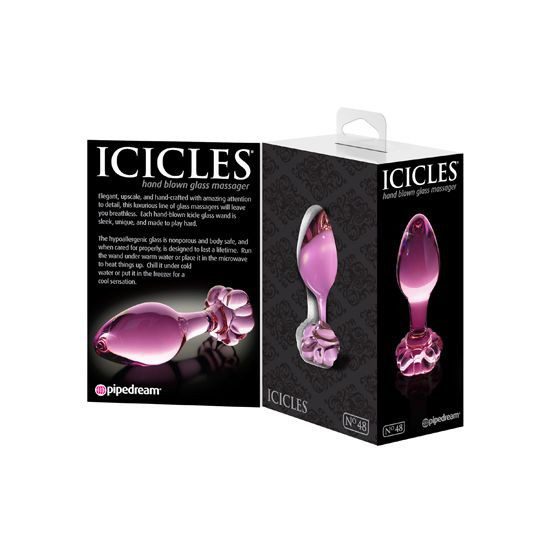 ICICLES NUMERO 48 MASAJEADOR DE CRISTAL