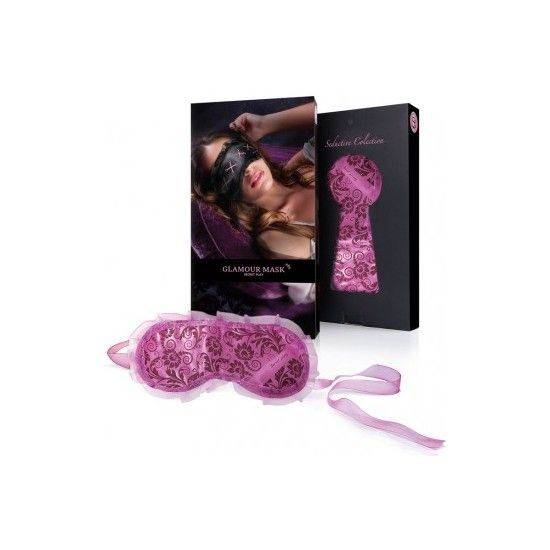 MASCARA VENDA SATEN FUCSIA