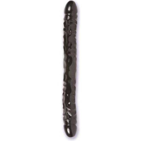 PENE DOBLE CON VENAS NEGRO 45 CM