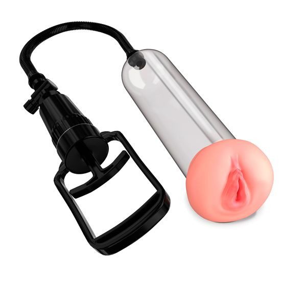 PUMP WORX BOMBA DE ERECCION CON VAGINA PARA PRINCIPIANTES