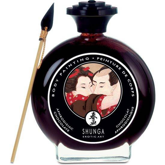 SHUNGA PINTURA CORPORAL DE CHOCOLATE
