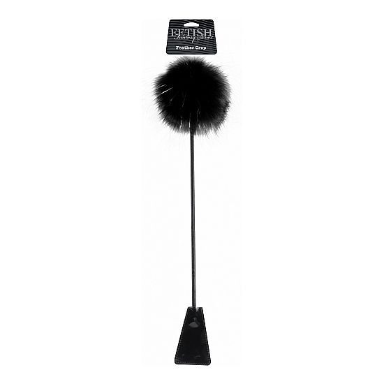 FETISH FANTASY EDICION LIMITADA FUSTA CON PLUMA NEGRA