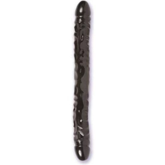 PENE DOBLE CON VENAS NEGRO 45 CM