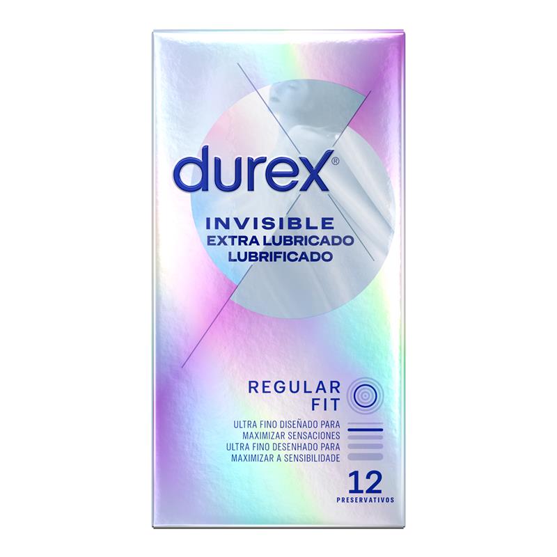 DUREX INVISIBLE EXTRA LUBRICADO