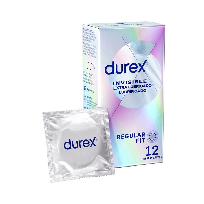 DUREX INVISIBLE EXTRA LUBRICADO