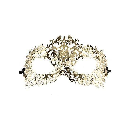 FORREST QUEEN MASQUERADE MASK ORO
