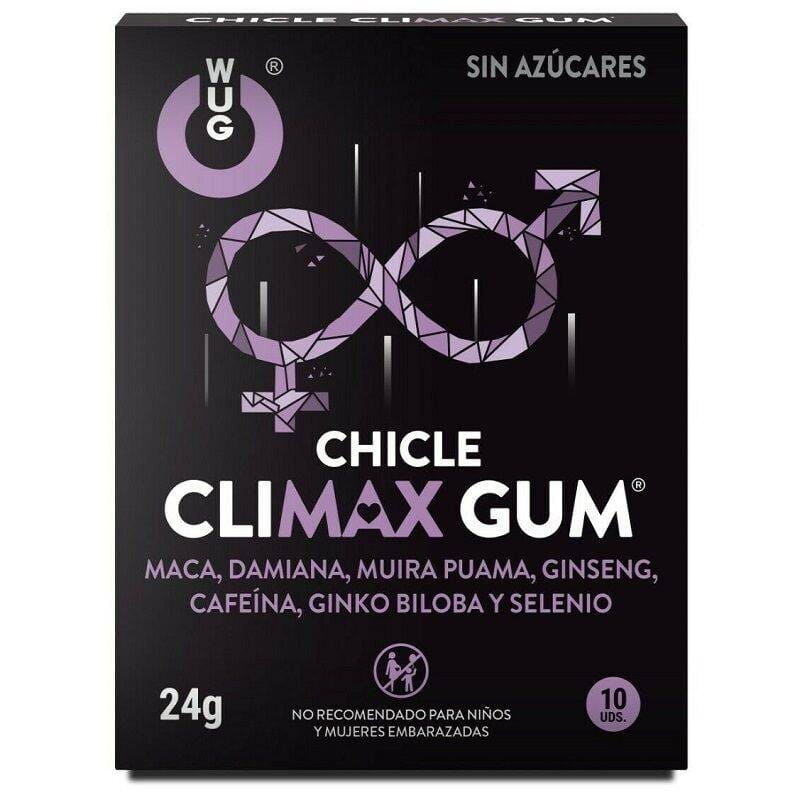 WUG GUM CHICLE CLIMAX 10 UDS