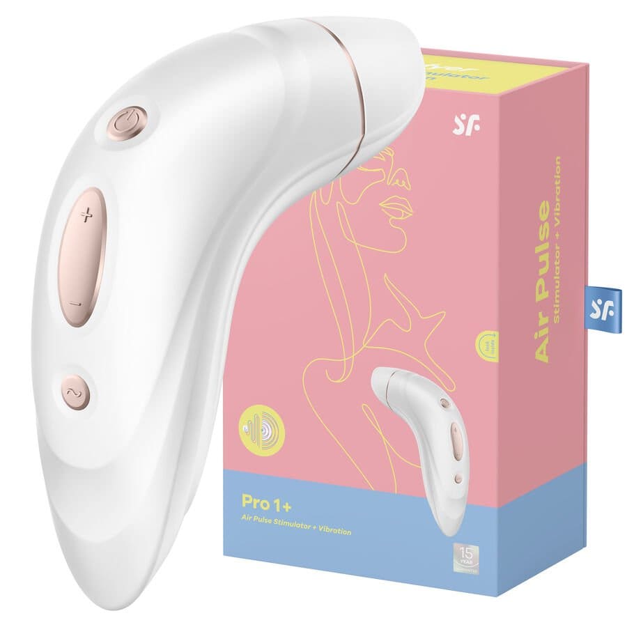SATISFYER PRO PLUS VIBRACIÓN EDICIÓN 2020+ LUBRICANTE COMESTIBLE