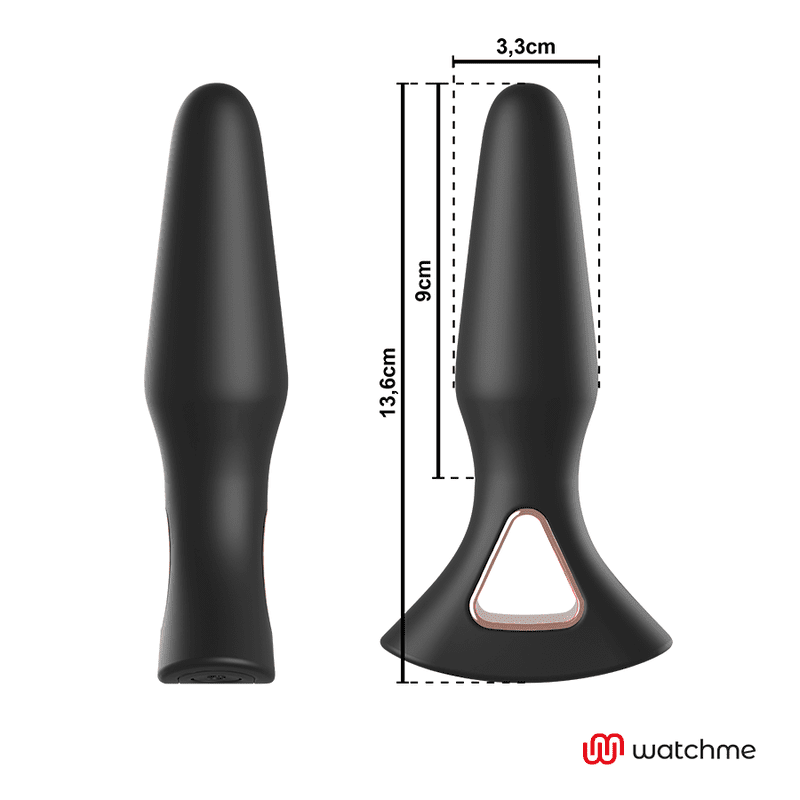 ANBIGUO WATCHME CONTROL REMOTO VIBRADOR PLUG ANAL ALEXANDRU - Imagen 4