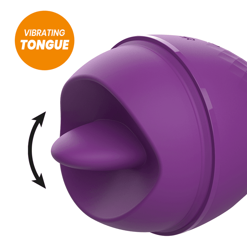 REWOLUTION REWOLINGO VIBRADOR CON LENGUA+ lubricante de REGALO - Imagen 8