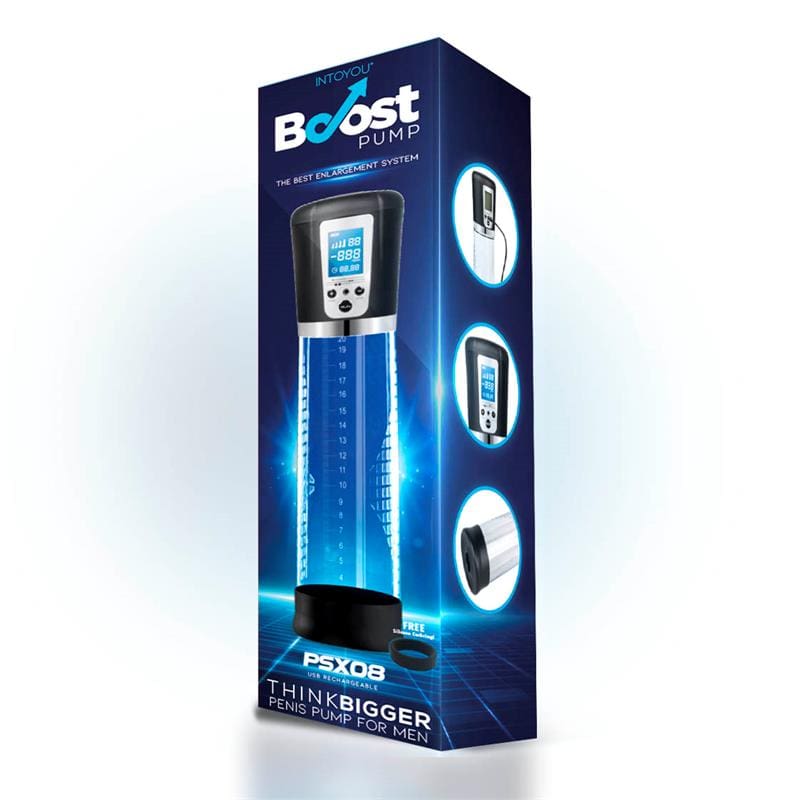 BOOST PUMPS BOMBA AUTOMÁTICA PARA EL PENE CON PANTALLA LCD PSX08 USB - Imagen 2