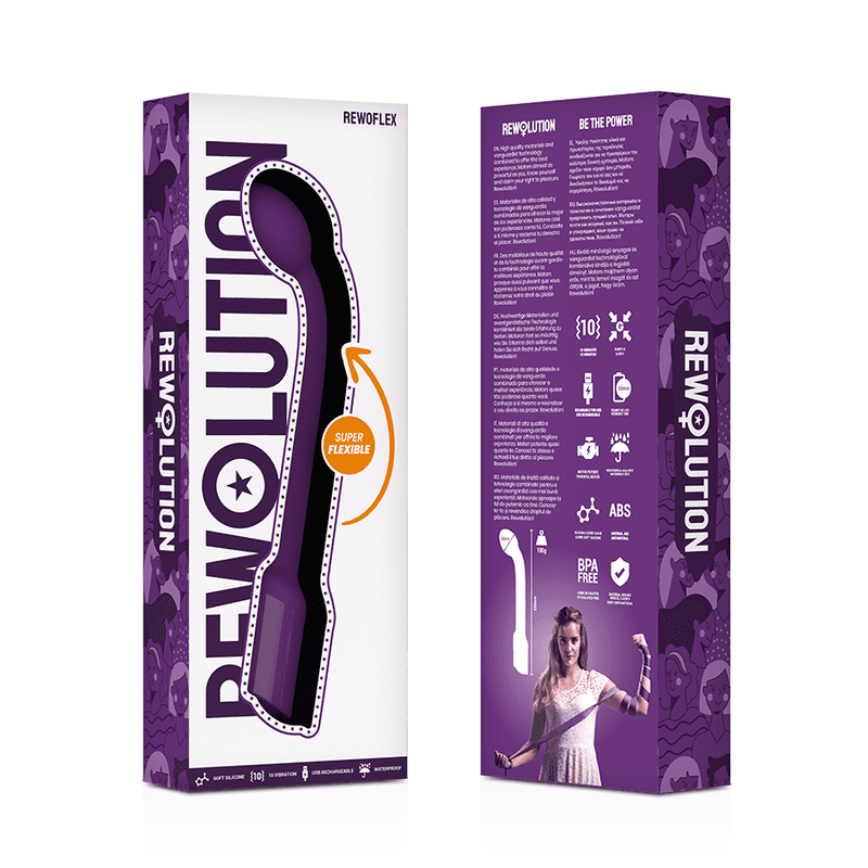 REWOLUTION REWOFLEX VIBRADOR ESTIMULADOR PUNTO G FLEXIBLE - Imagen 8