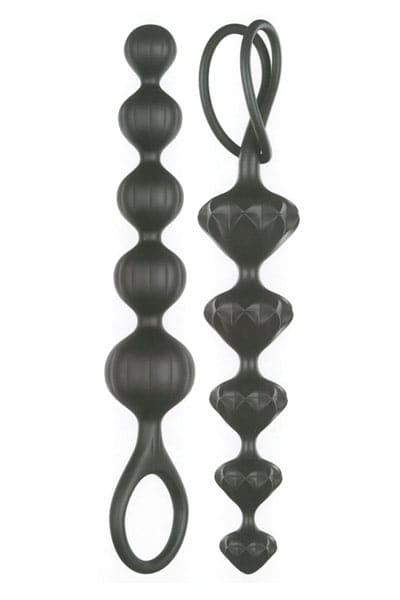 SATISFYER SET BEADS BLACK