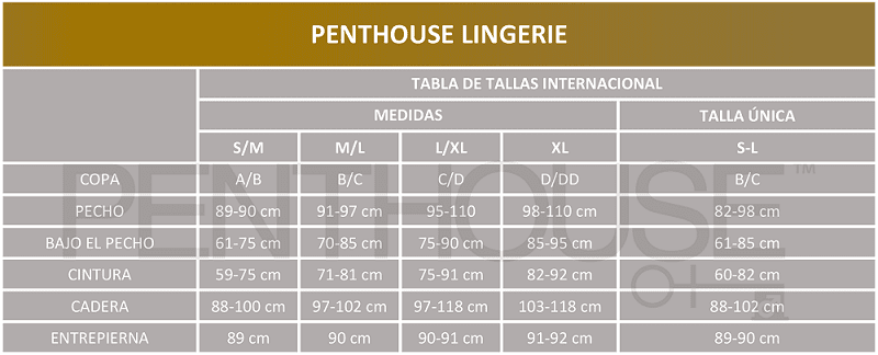 PENTHOUSE TEASER SET 3 PIEZAS - Imagen 5
