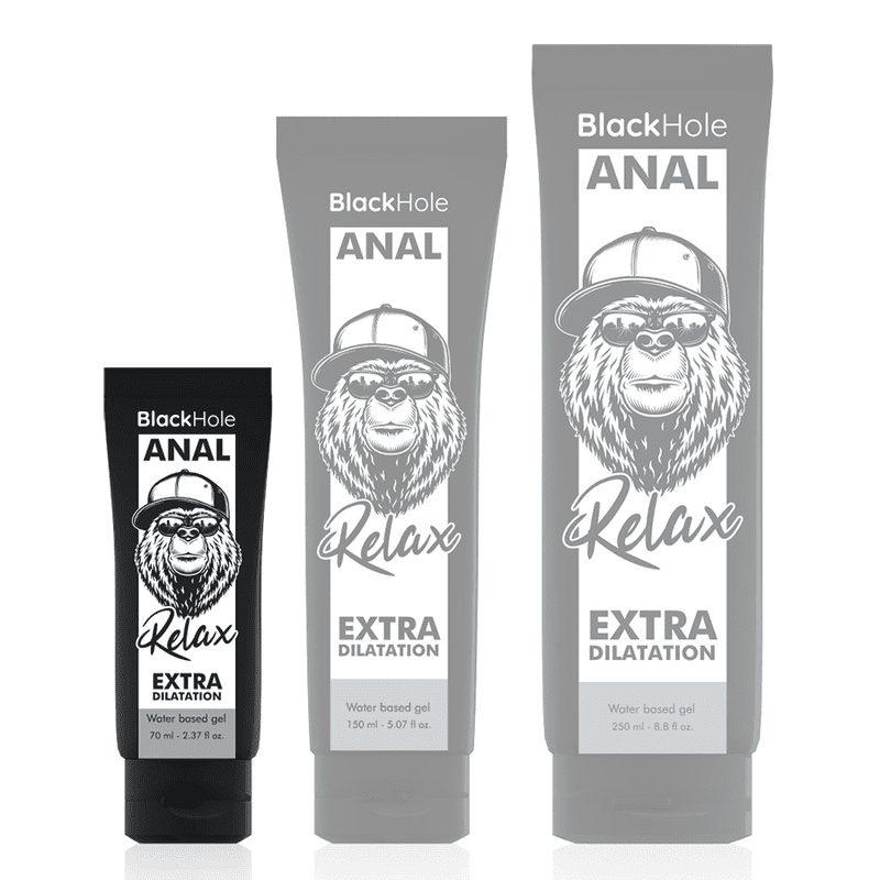 BLACK HOLE GEL BASE AGUA DILATACION ANAL - Imagen 4
