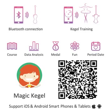 MAGIC MOTION SMART KEGEL MASTER BALLS PINK - Imagen 3