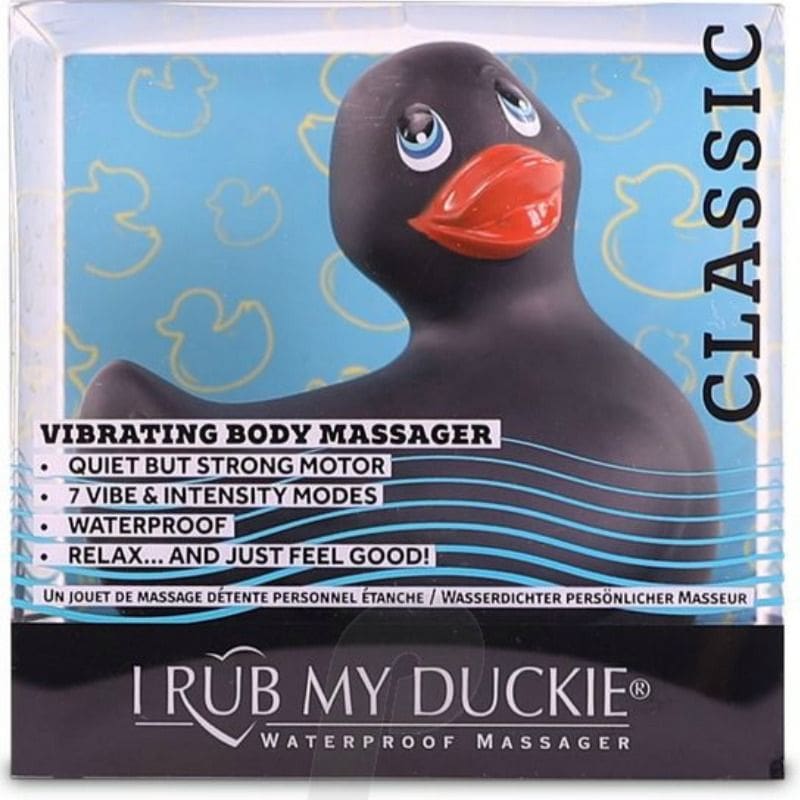 I RUB MY DUCKIE CLASSIC PATO VIBRADOR NEGRO - Imagen 4