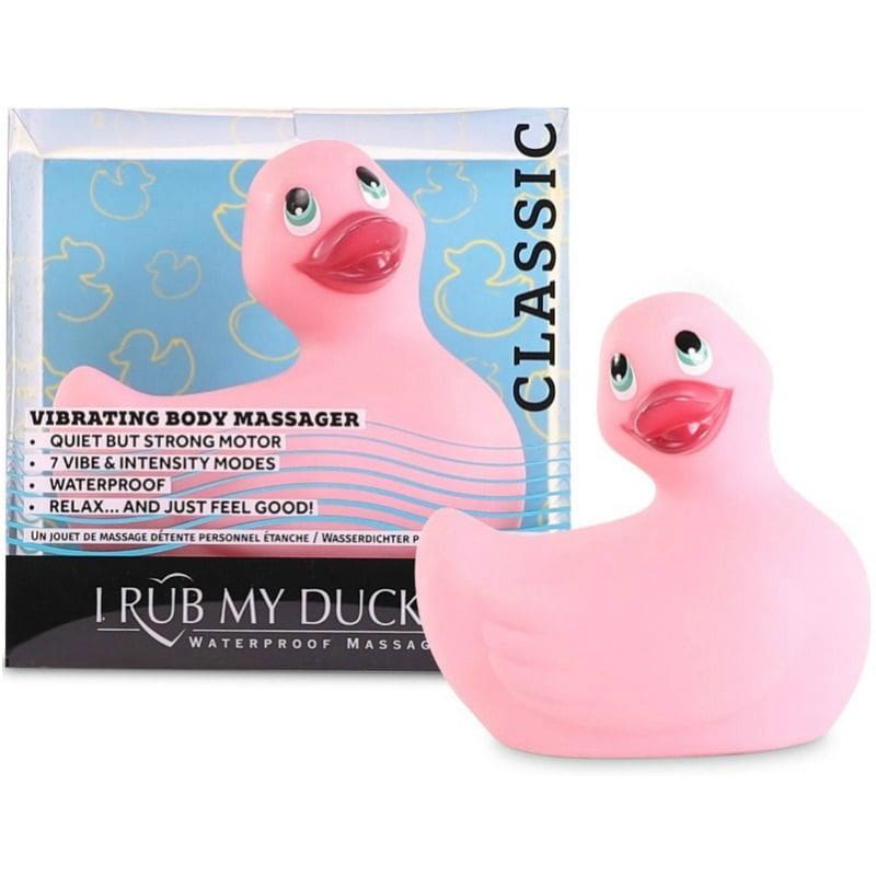 I RUB MY DUCKIE CLASSIC PATO VIBRADOR ROSA - Imagen 4